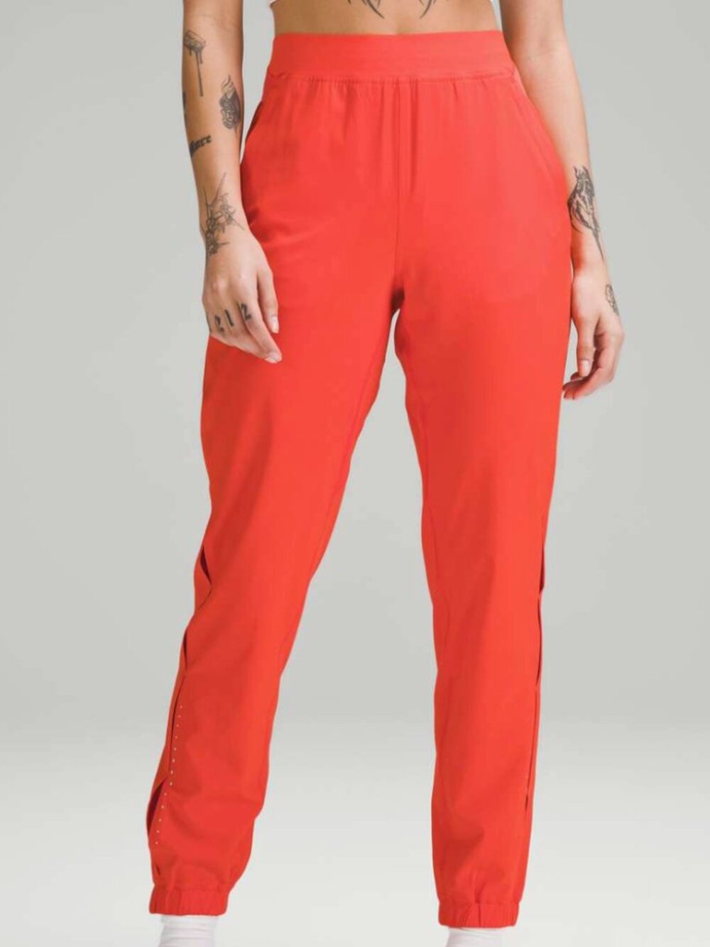 Lululemon Adapted State High-Rise Jogger Airflow Solar Orange Size 4